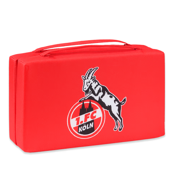 1. FC Köln - Klappkissen "Logo" rot